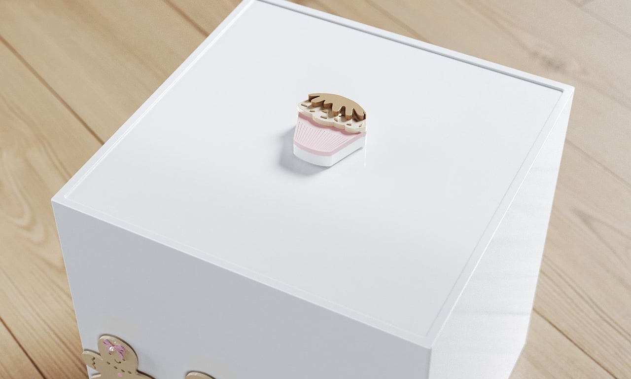 Lixeira Família Biscoitinho Doce Encanto — vista alternativa