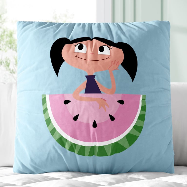 Almofada Quadrada O Show da Luna Melancia