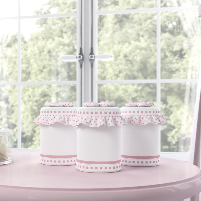 Jogo de Potes Nina Luxuosa