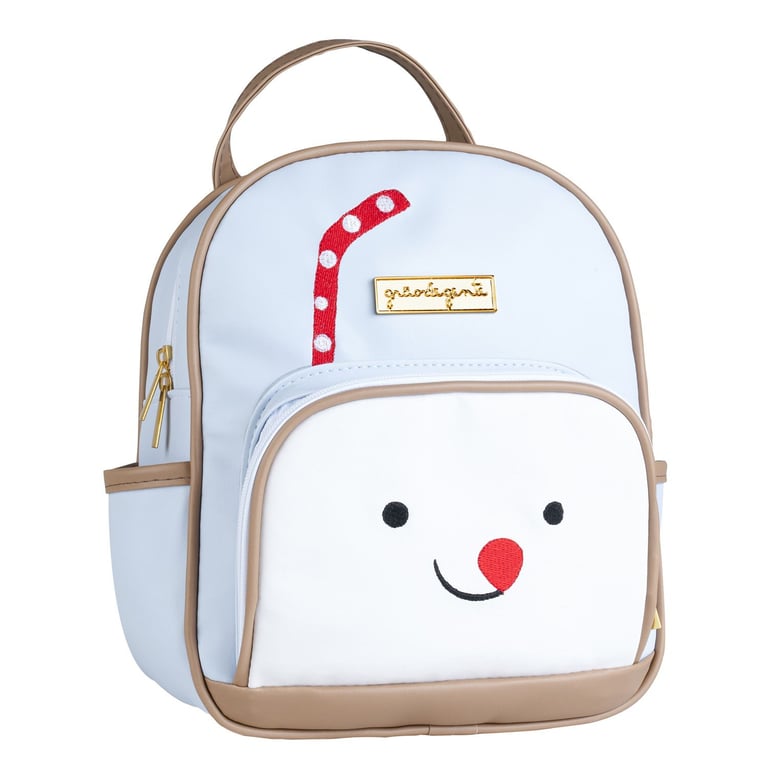 Mochila Infantil Milk-Shake Canudinho Azul 27cm — vista alternativa