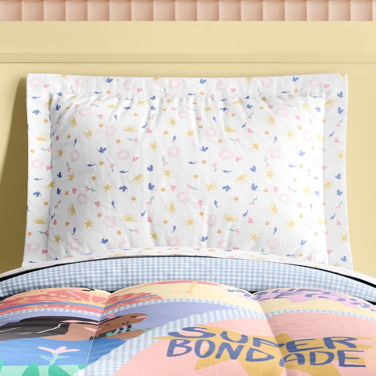 Fronha de Travesseiro Infantil Heroínas Superpoderes