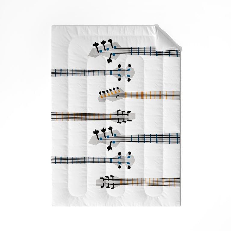 Edredom Infantil Solteiro Música — vista alternativa