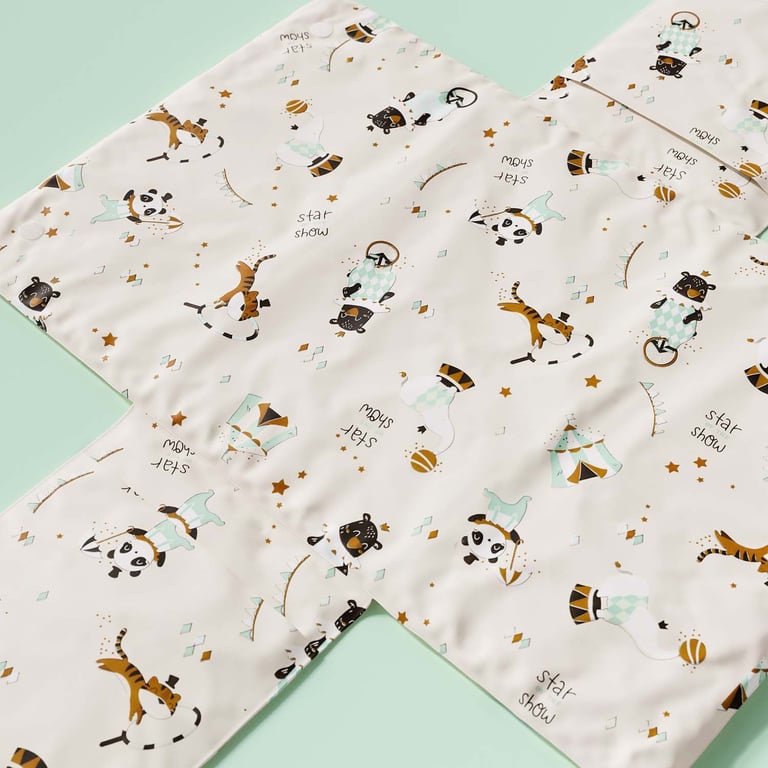 Trocador de Fraldas Portátil Circo — vista alternativa