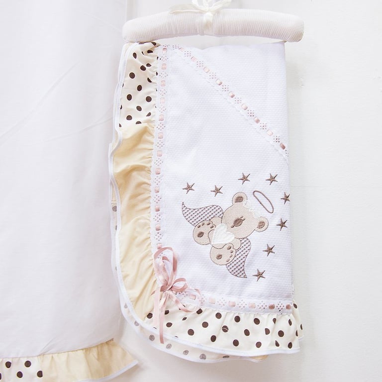 Manta Piquet Meu Anjo 80cm