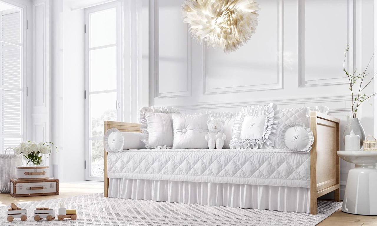 Kit Cama Babá Sonho Provençal Personalizado — vista alternativa