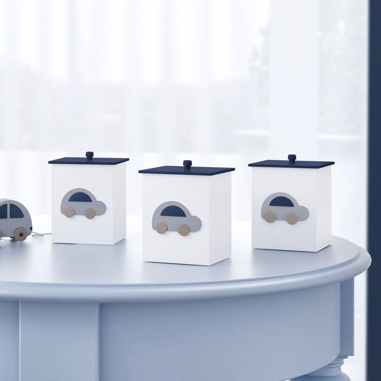 Jogo de Potes Carrinhos