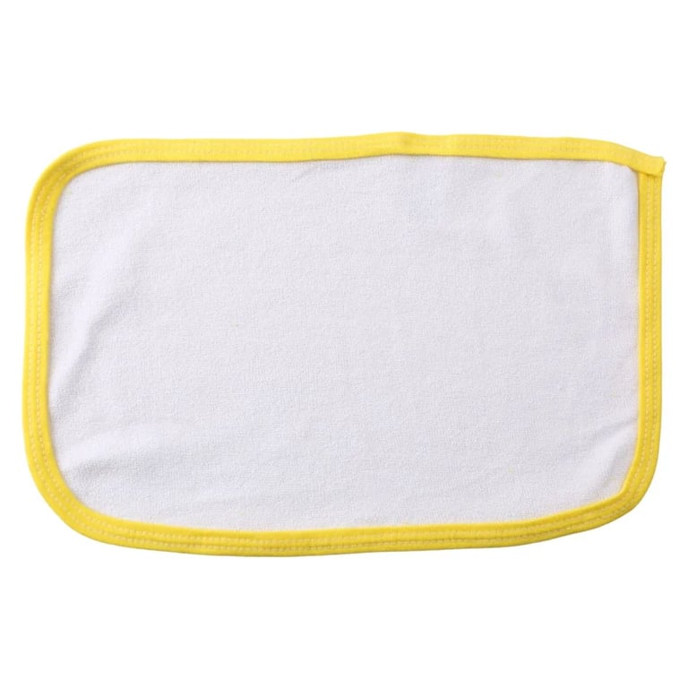 Jogo de Fraldas de Boca Baby Pri Rosa, Branco e Amarelo — vista alternativa