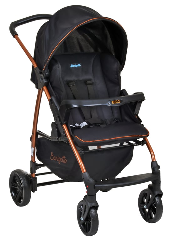 Carrinho de Bebê Travel System Ecco Preto Cobre — vista alternativa