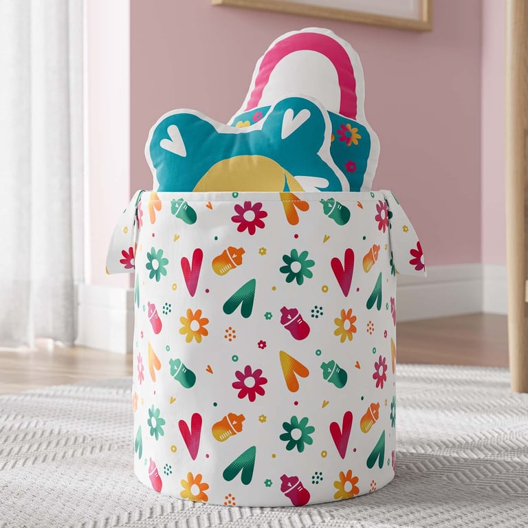 Cesto Organizador para Brinquedos Baby Alive Acessórios 28cm