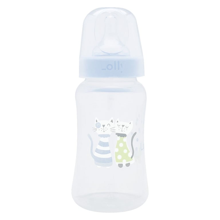 Mamadeira Zoo Bico Silicone Azul 330ml