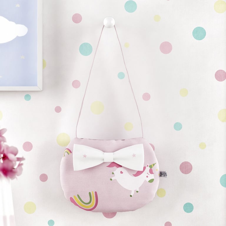 Bolsinha Infantil Amiguinhas Unicórnio 22cm