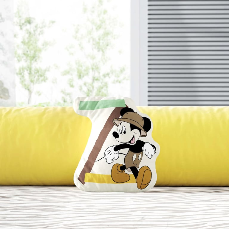 Almofada Mickey Mouse Safári Letra Z 20cm — vista alternativa