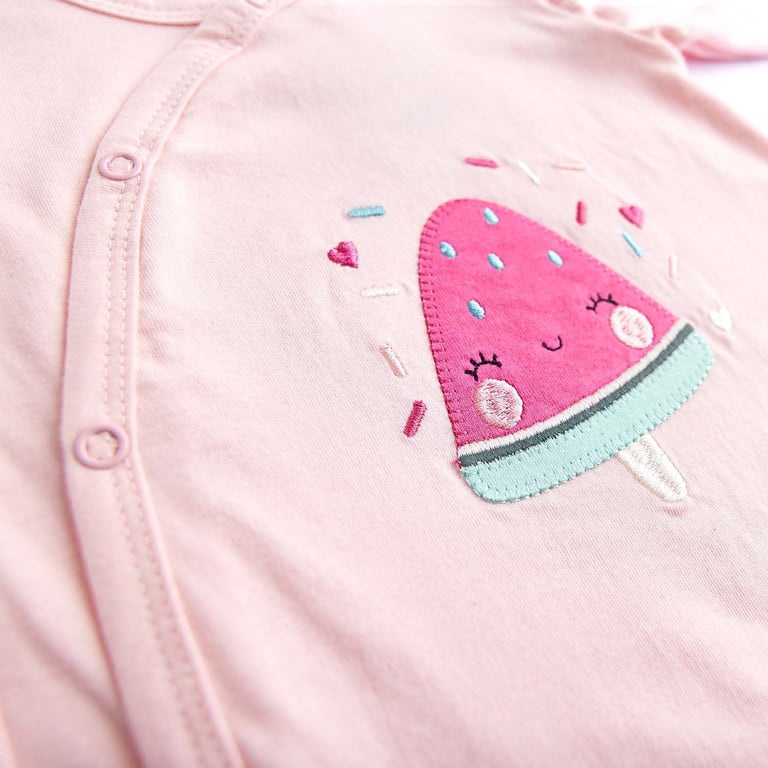 Macacão Longo Melancia Rosa — vista alternativa