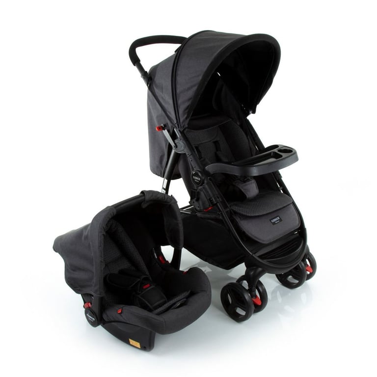 Carrinho de Bebê Travel System Nexus Duo Preto