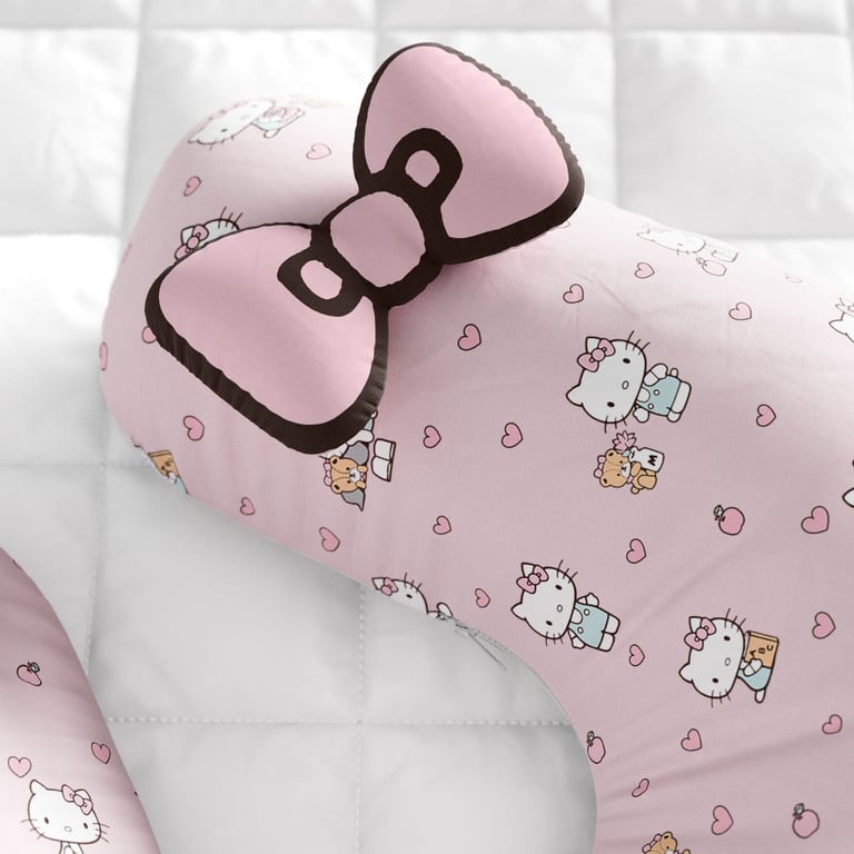 Almofada Amamentação Hello Kitty Rosa — vista alternativa