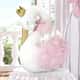 Bichinho de Pelúcia Cisne Branco e Rosa 45cm - imagem 1