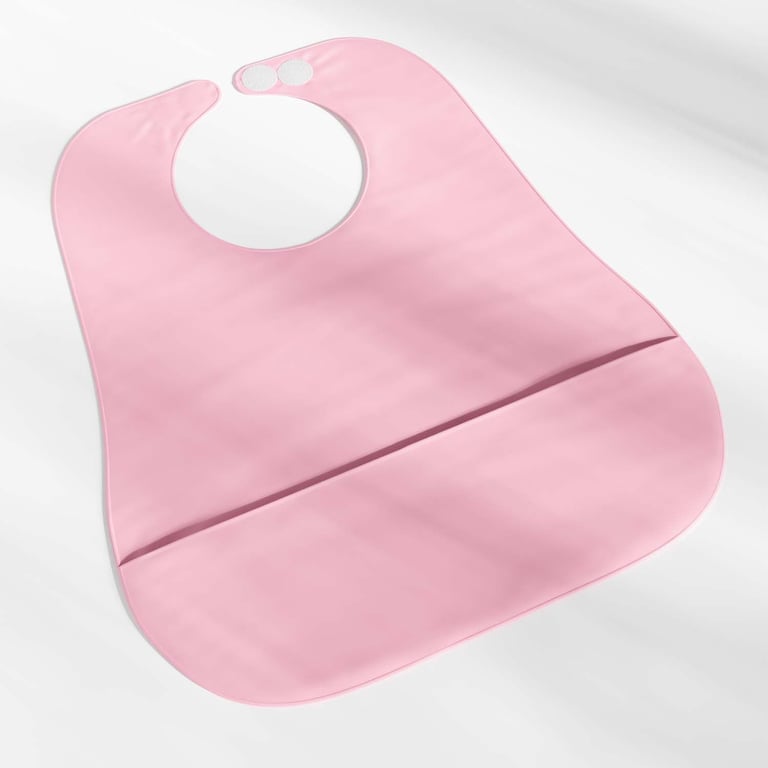 Babador com Bolso Rosa — vista alternativa