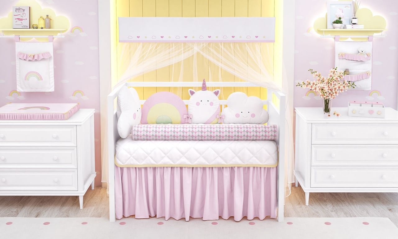 Kit Berço Amiguinhas Unicórnio — vista alternativa