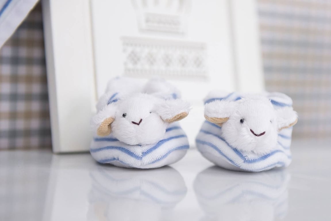 Pantufas Ovelhinha — vista alternativa