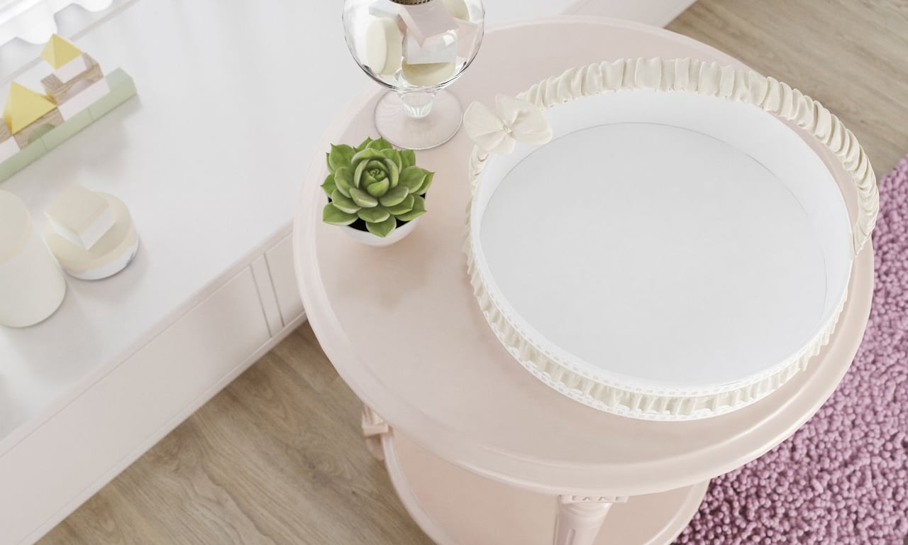 Cesta Alice Rosa — vista alternativa