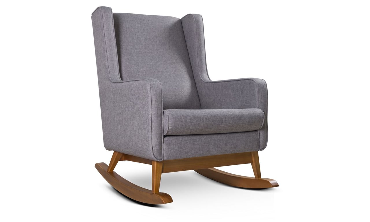 Poltrona Amamentação Nancy Balanço Grafite