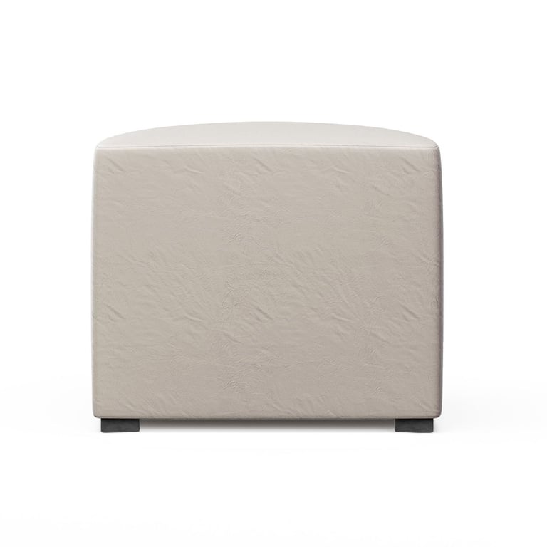 Poltrona Amamentação Leticia Balanço Creme + Puff