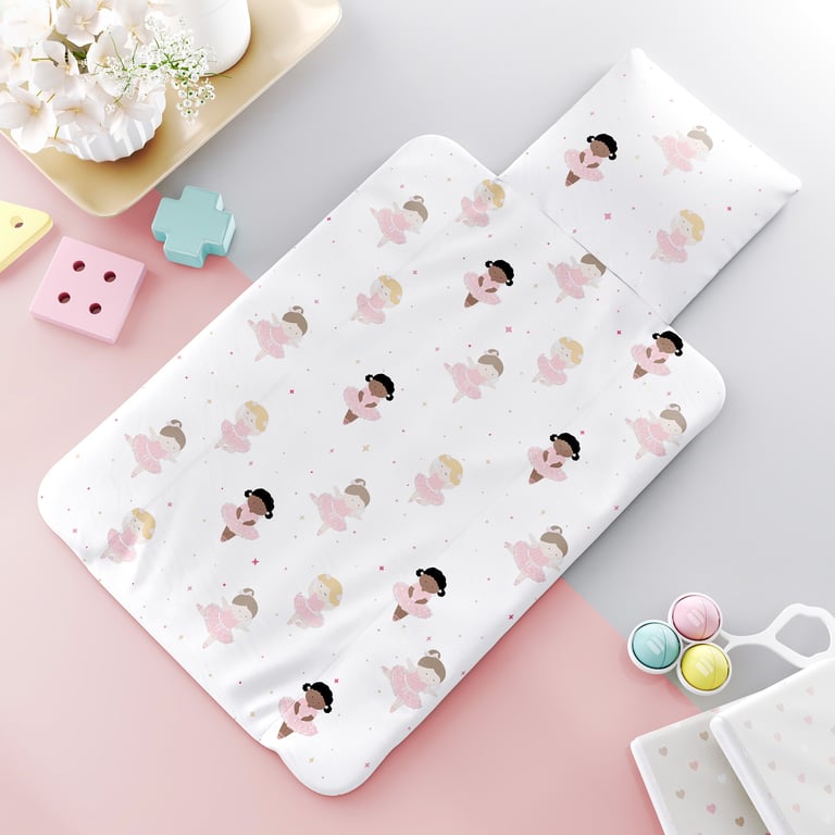 Trocador de Fraldas Portátil Bailarina Ingrid 73x40cm — vista alternativa