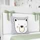 Almofada Urso Amiguinhos da Floresta 26cm - imagem 1