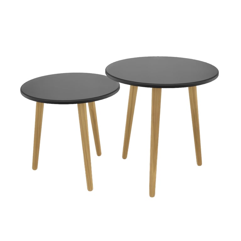 Mesa de Canto Copacabana Branco 40cm