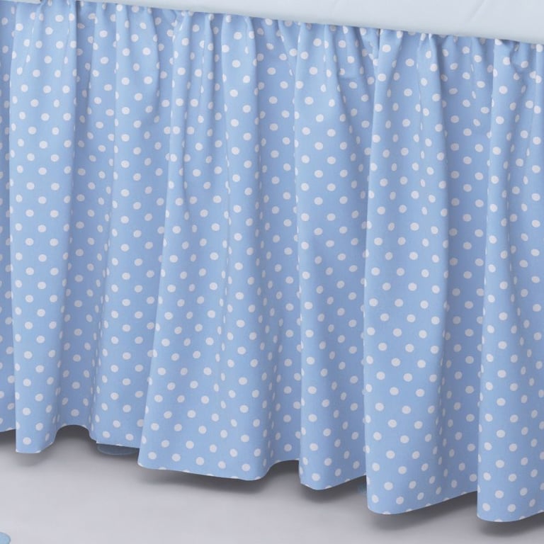 Saia de Berço Poá Azul