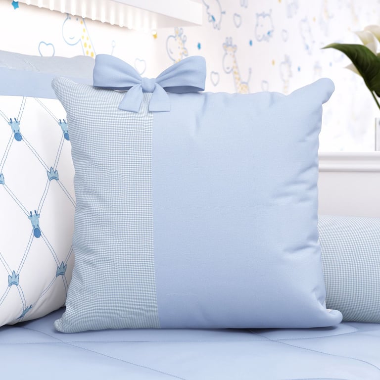 Almofada Laço Girafinha Clássica 40cm