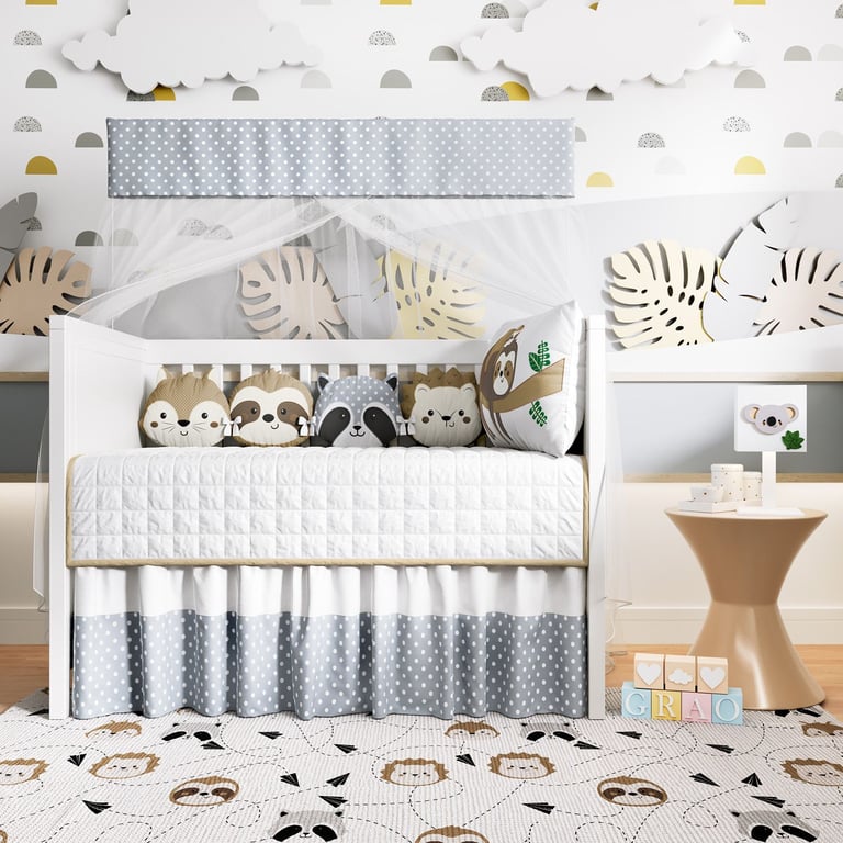 Kit Berço Amiguinhos do Bosque — vista alternativa