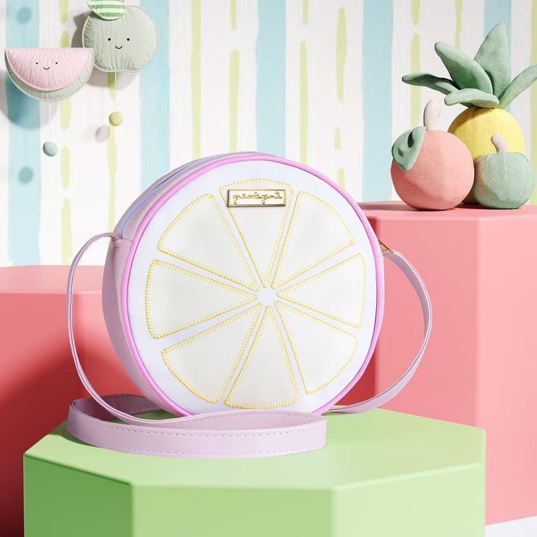 Bolsa Infantil Laranjinha Rosa 21cm