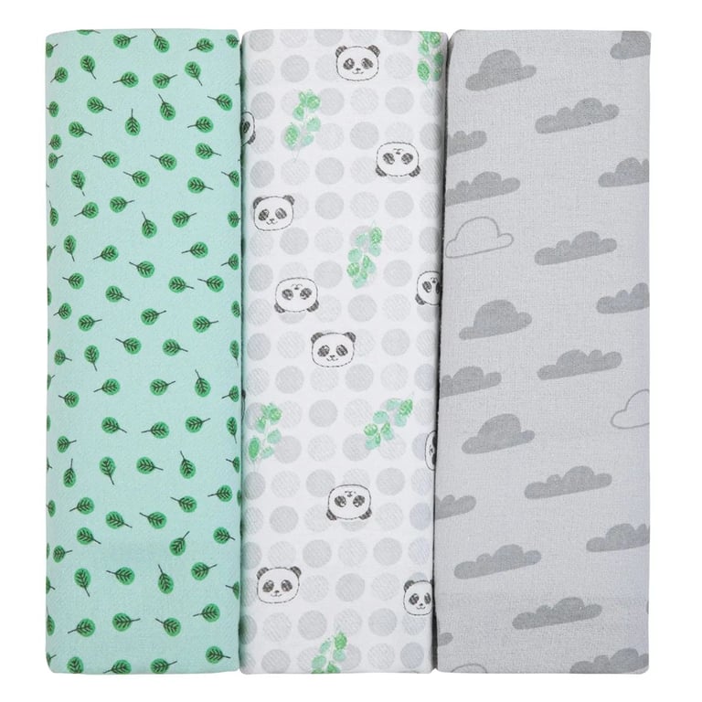 Kit Cueiro Composê Papi Panda 80x60