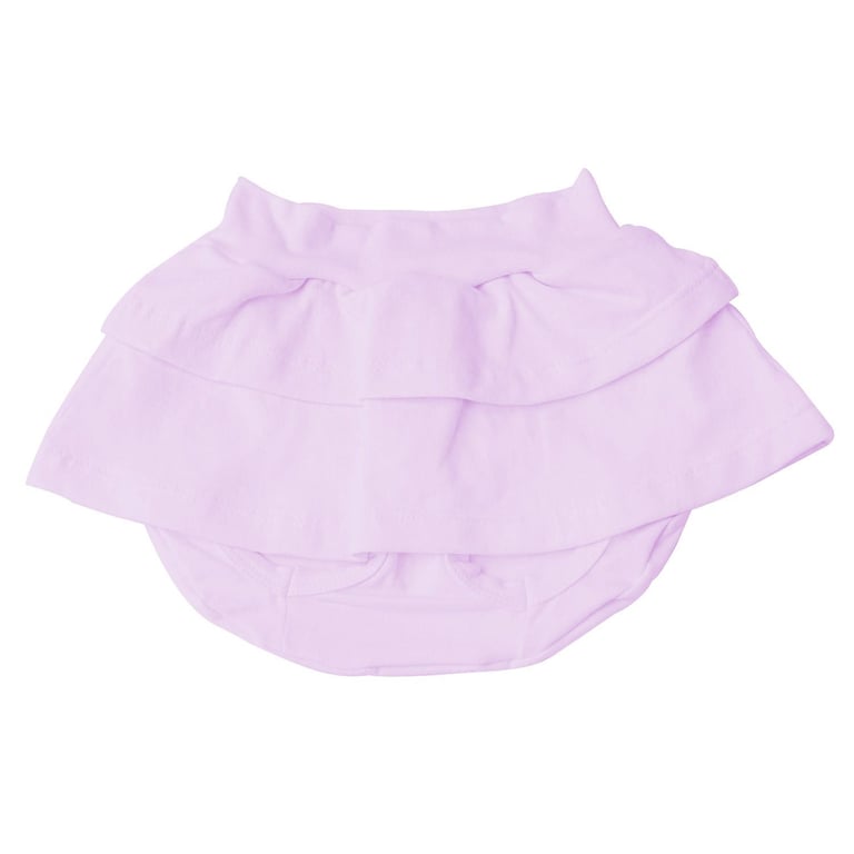 Short Saia Lilás 12 a 15 Meses