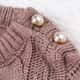 Casaquinho Tricot Drapeado Nude Rosé - imagem 4