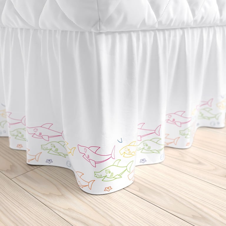 Saia de Cama Infantil Baby Shark