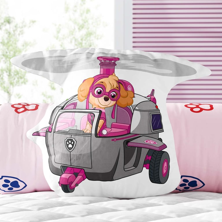 Almofada Helicóptero da Skye Patrulha Canina