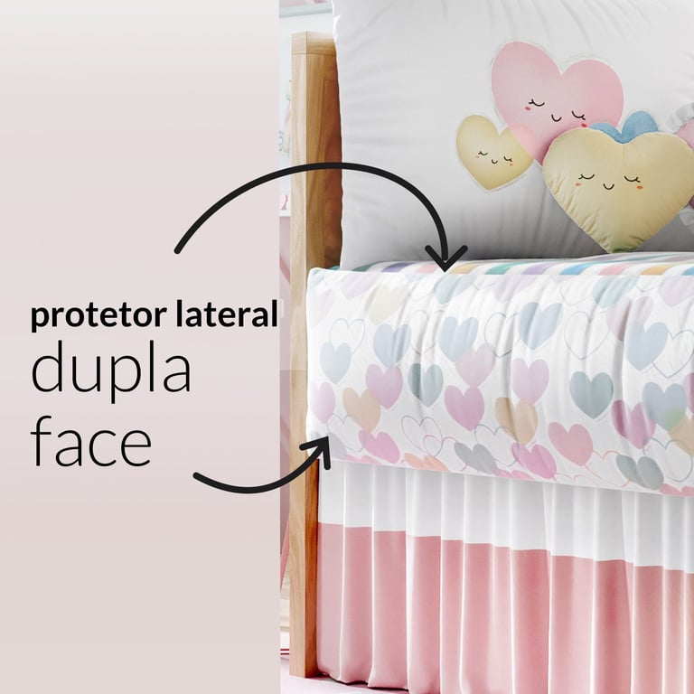 Kit Berço Família Coração — vista alternativa