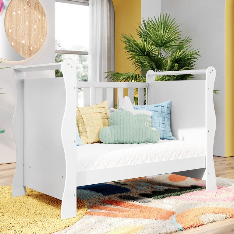 Berço Americano Branco Jolie — vista alternativa