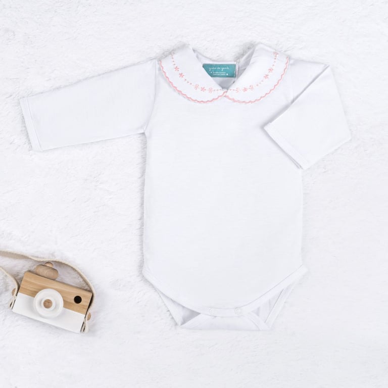 Saída Maternidade Tricot Principessa Rosa 04 Peças — vista alternativa