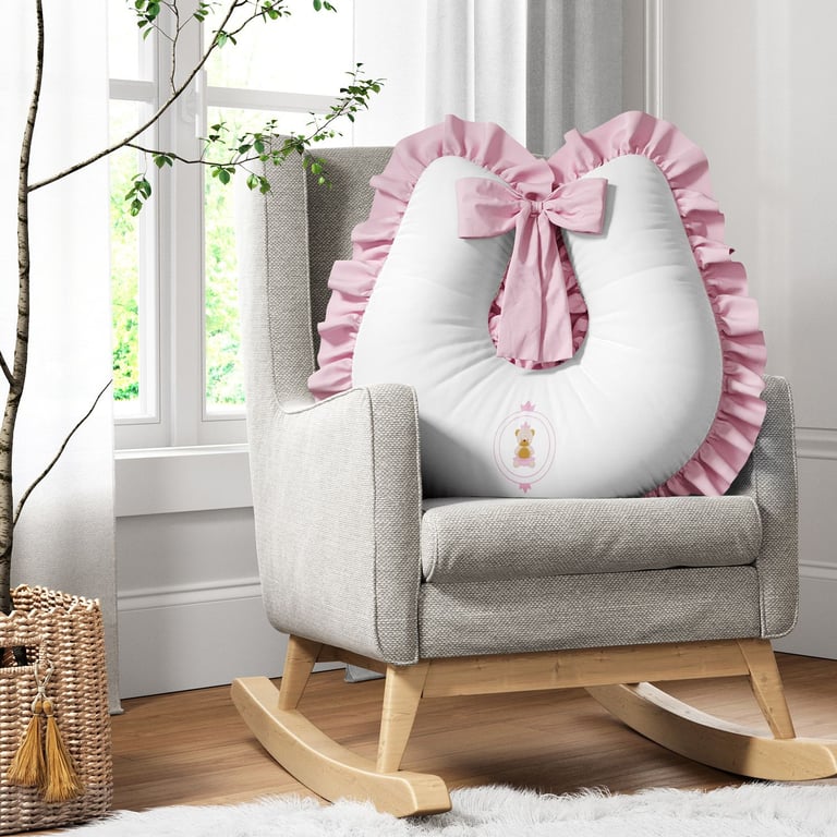 Almofada Amamentação Urso Teddy Realeza — vista alternativa