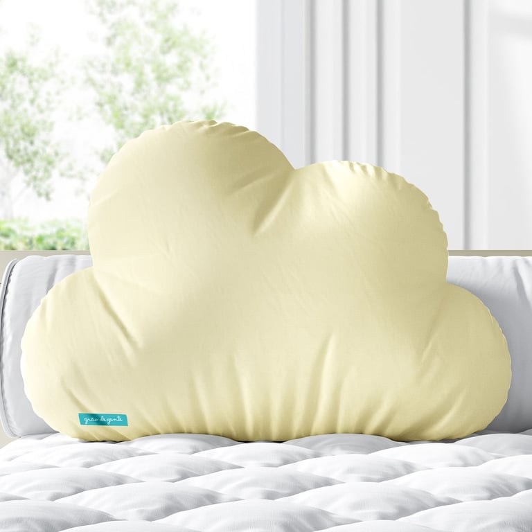 Almofada Nuvem Amarelo 38cm