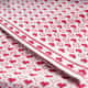 Saída Maternidade Tricot Jacquard Petit Coração Rosa 03 Peças - imagem 5