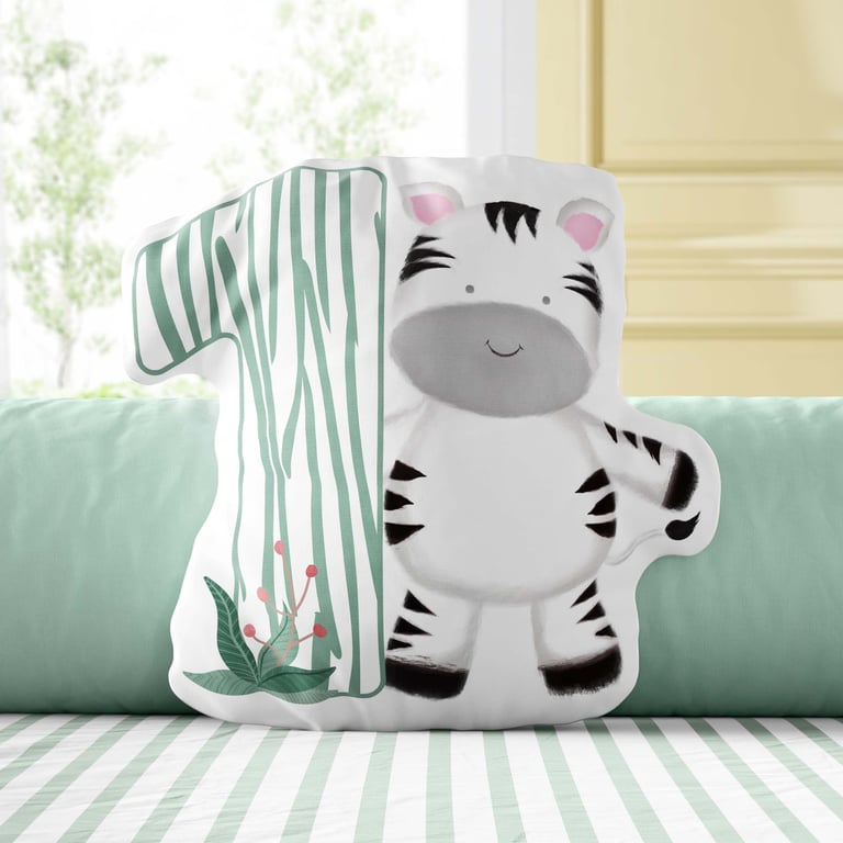 Almofada Mesversário Safári Aquarela