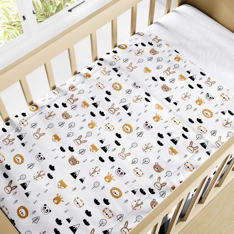 Edredom de Berço Safári Escandinavo — vista alternativa