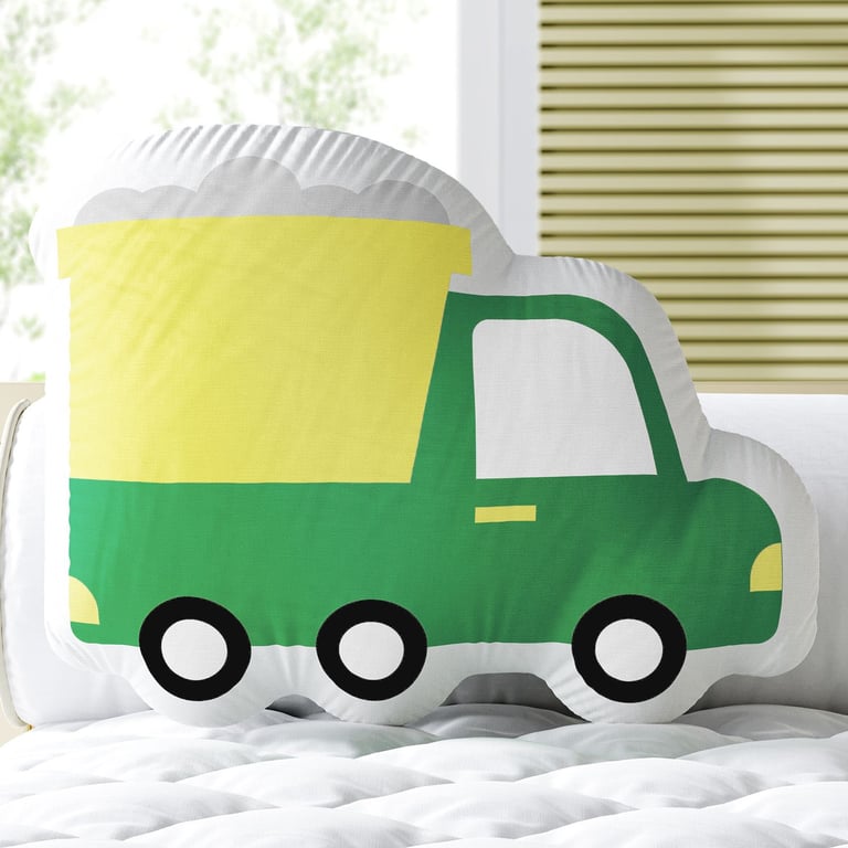 Almofada Caminhão Verde 37cm