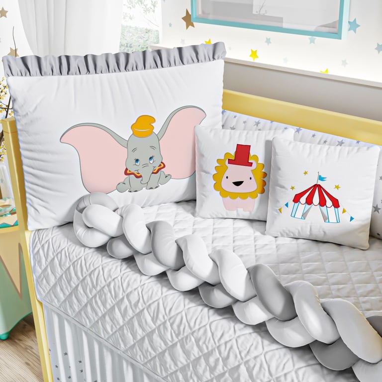 Kit Berço Trança Dumbo Estrelinha