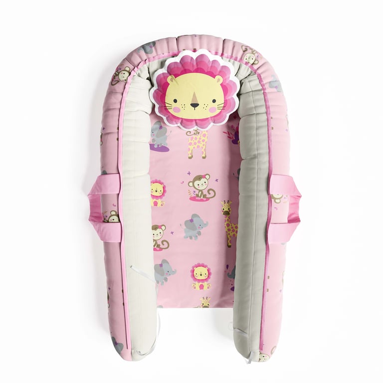 Ninho para Bebê Redutor de Berço Leão Selva Baby 80cm