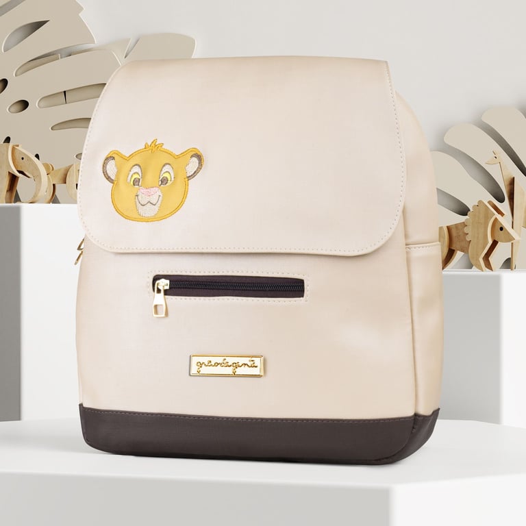Mochila Maternidade Simba O Rei Leão 35cm